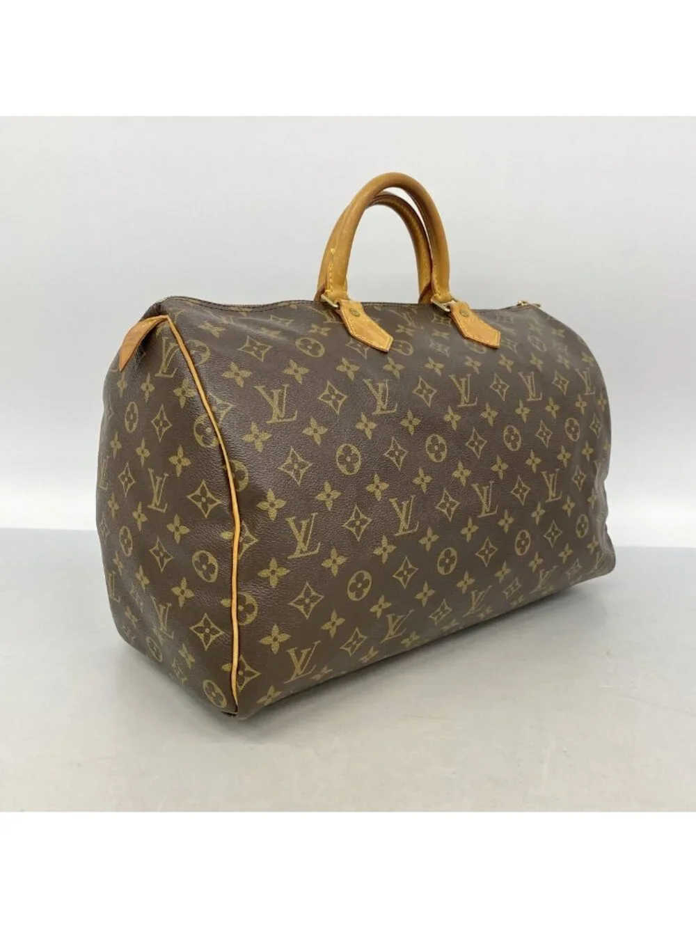 Louis Vuitton Handbag Monogram Speedy 40 Brown